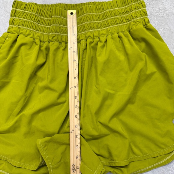 Nike Shorts Women's 1X Ultra‎ High Waisted Lined Running Workout Athletic Green - Picture 10 of 12